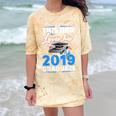 Dad Of a 2019 Graduate Shirt Proud Dad Graduation Grad Shirt Comfort Color Blast T-Shirt Citrine
