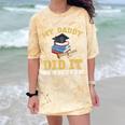 My Dad Did It Graduation My Dad Did It My Daddy Did It Comfort Color Blast T-Shirt Citrine