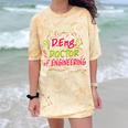 DEng Doctor Of Engineering Doctorate Graduation Comfort Color Blast T-Shirt Citrine