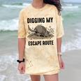 Digging My Escape Route Armadillo Introvert Humor Comfort Color Blast T-Shirt Citrine Digging My Escape Route Armadillo Introvert Humor Comfort Color Blast T-Shirt Citrine