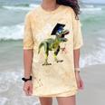 Dinosaur T Rex Rawr Last Day Of School Graduation Shirt Comfort Color Blast T-Shirt Citrine