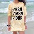 DNP Doctor MSN BSN DNP Nurse DNP Degree Graduation Comfort Color Blast T-Shirt Citrine