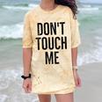 Don't Touch Me Introvert Antisocial Introverted Comfort Color Blast T-Shirt Citrine