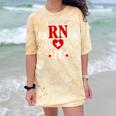 Earned It For Nurse Graduation Or RN LPN Nursing School Grad Comfort Color Blast T-Shirt Citrine
