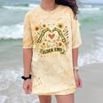 Elder Emo Club Skeleton Hands Heart Nostalgia Comfort Color Blast T-Shirt Citrine