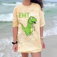 EMT Rex Paramedic Graduation Firefighter Comfort Color Blast T-Shirt Citrine