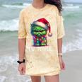 Ew People Meowy Cat Christmas Introvert Men Women Comfort Color Blast T-Shirt Citrine