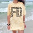 Fire Academy Graduation T-Shirt Firefighter Support Tee Comfort Color Blast T-Shirt Citrine