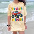 First Grade Graduation Monster Truck 1st Grade Graduate Comfort Color Blast T-Shirt Citrine