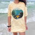 Fish Bowl Frutiger Aero Y2K Retro Vibes Comfort Color Blast T-Shirt Citrine