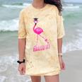 Flamingo Nailed It Graduation Flamingo Comfort Color Blast T-Shirt Citrine
