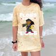 Floss Like A Boss Shirt Class Of 2019 Graduation Kids Comfort Color Blast T-Shirt Citrine