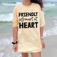 Friendly Introvert At Heart Raglan Baseball Tee Comfort Color Blast T-Shirt Citrine