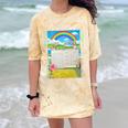 Frutiger Aero Aesthetic Rainbow Glitch Art Comfort Color Blast T-Shirt Citrine Frutiger Aero Aesthetic Rainbow Glitch Art Comfort Color Blast T-Shirt Citrine