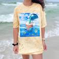 Frutiger Aero Aesthetic Tech Bubble Tea Boba Milktea Fishes Comfort Color Blast T-Shirt Citrine Frutiger Aero Aesthetic Tech Bubble Tea Boba Milktea Fishes Comfort Color Blast T-Shirt Citrine