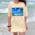 Frutiger Aero Beach Y2k Aesthetic Palm Tree Sand Ocean Premium Comfort Color Blast T-Shirt Citrine Frutiger Aero Beach Y2k Aesthetic Palm Tree Sand Ocean Premium Comfort Color Blast T-Shirt Citrine