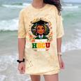 Future HBCU Grad Graduation Students Girl Kids Comfort Color Blast T-Shirt Citrine