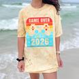 Game Over Class Of 2026 Shirt Students Graduation Comfort Color Blast T-Shirt Citrine