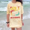 Gen X Lots Of Memories No Evidence Retro Nostalgia Humor Comfort Color Blast T-Shirt Citrine
