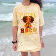 Girl Future HBCU Graduate Afro College Graduation Kids Comfort Color Blast T-Shirt Citrine