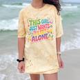 This Girl Just Wants To Be Left Alone Retro Nostalgia Comfort Color Blast T-Shirt Citrine