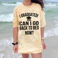 Can I Go Back To Bed Graduation 2021 Comfort Color Blast T-Shirt Citrine