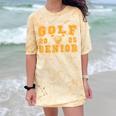 Golf Senior Night Golf Senior 2025 Graduation 14 Comfort Color Blast T-Shirt Citrine