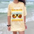 Goodbye 3rd Grade Graduation To 4th Grade First Summer Beach Comfort Color Blast T-Shirt Citrine