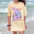 Goth Capybara Ramen Ritual Feasting Soft Introvert Art Comfort Color Blast T-Shirt Citrine Goth Capybara Ramen Ritual Feasting Soft Introvert Art Comfort Color Blast T-Shirt Citrine
