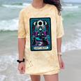 Gothic Girl Tarot Card Introverted Reader And Reading Comfort Color Blast T-Shirt Citrine Gothic Girl Tarot Card Introverted Reader And Reading Comfort Color Blast T-Shirt Citrine