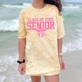 Graduate 2025 Class Of 2025 Senior Coquette Bow Graduation Comfort Color Blast T-Shirt Citrine