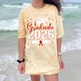 Graduate 2026 For Class Of 2026 Graduation Comfort Color Blast T-Shirt Citrine