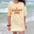 Graduate 2028 Class Of 2028 Senior Graduation Comfort Color Blast T-Shirt Citrine