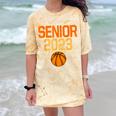 Graduate Senior Class 2023 Basketball Player Graduation Grad Comfort Color Blast T-Shirt Citrine