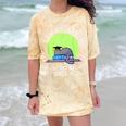 I Graduated Can I Go Back To Bed Now Cat Graduation For Men Women Girls Kids Comfort Color Blast T-Shirt Citrine