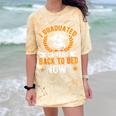 I Graduated Can I Go Back To Bed Now Graduation Comfort Color Blast T-Shirt Citrine