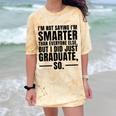 I Graduated Graduation Seniors Him Or Her Comfort Color Blast T-Shirt Citrine