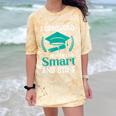 I Graduated Smart Graduation Student College University Comfort Color Blast T-Shirt Citrine