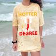Graduation 2024 Hotter By One Degree Shirt Class Of 24 Comfort Color Blast T-Shirt Citrine
