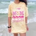 Graduation 2025 Proud Mom Of 2025 Graduate Floral Women Comfort Color Blast T-Shirt Citrine