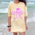 Graduation 2026 Senior 2026 Class Of 2026 Coquette Pink Girl Comfort Color Blast T-Shirt Citrine