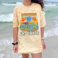Graduation 2nd Grade Monster Truck Boys I Crushed Grad Comfort Color Blast T-Shirt Citrine