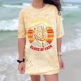 Graduation Day 2024 Graduate For School Degree College Cat Men Women Comfort Color Blast T-Shirt Citrine