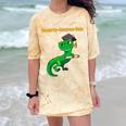 Graduation Dinosaur Smarty Saurus Rex Diploma Dinosaur Comfort Color Blast T-Shirt Citrine