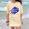 Graduation Graduated Creative Writing Degree University Comfort Color Blast T-Shirt Citrine