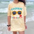 Graduation Shirt Goodbye PreK Hello Kindergarten School Comfort Color Blast T-Shirt Citrine