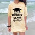 Graduation T Shirt Kiss My Class 2018 Goodbye Comfort Color Blast T-Shirt Citrine