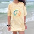 Groovy Like The 70s Peace Aesthetic Nostalgia 1970's Retro Comfort Color Blast T-Shirt Citrine