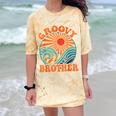Groovy Brother 70s Aesthetic Nostalgia 1970's Retro Brother Comfort Color Blast T-Shirt Citrine