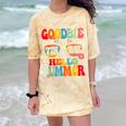 Groovy Goodbye 7th Grade Graduation Hello Summer Kids Comfort Color Blast T-Shirt Citrine